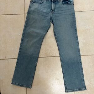 Wrangler Blue Straight Jeans Classic Denim